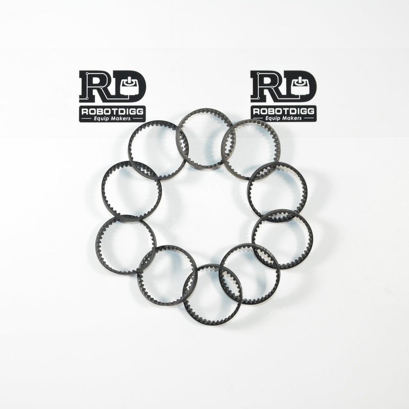 RobotDigg 144-3M-6 Endless HTD3M Belt 144mm Length 48 Teeth 3M Synchronous Belt 3mm Pitch 6mm Width HTD3M Closed Loop Timing Belt Pack of 10pcs - Image 5